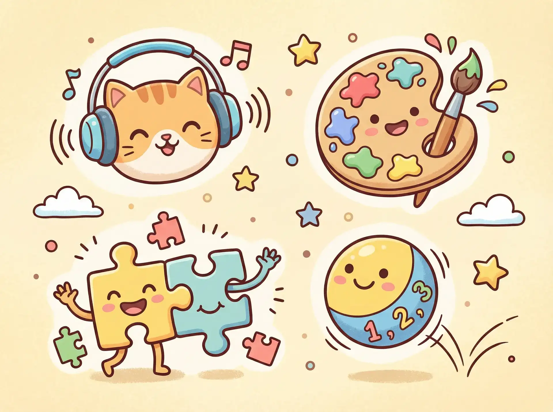 小朋友的手工作品 - 特斯拉卡车 益智创作